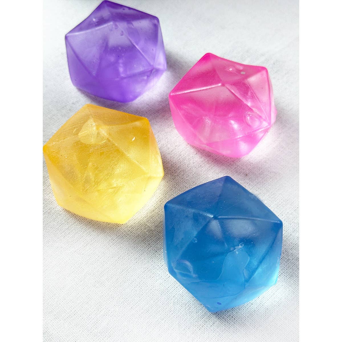 Viral Textured Diamond Cube Squishy Toy