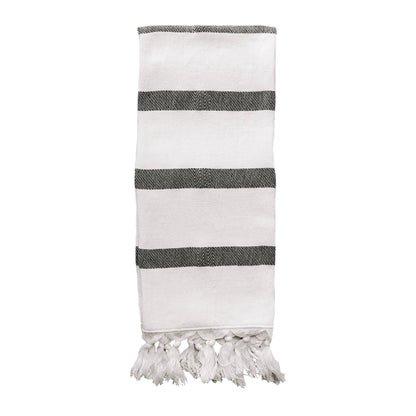 Turkish Cotton Hand Towel, Single Stripe