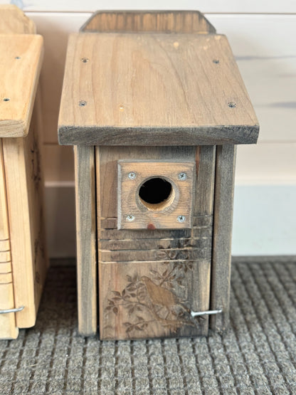 Handmade Bluebird House