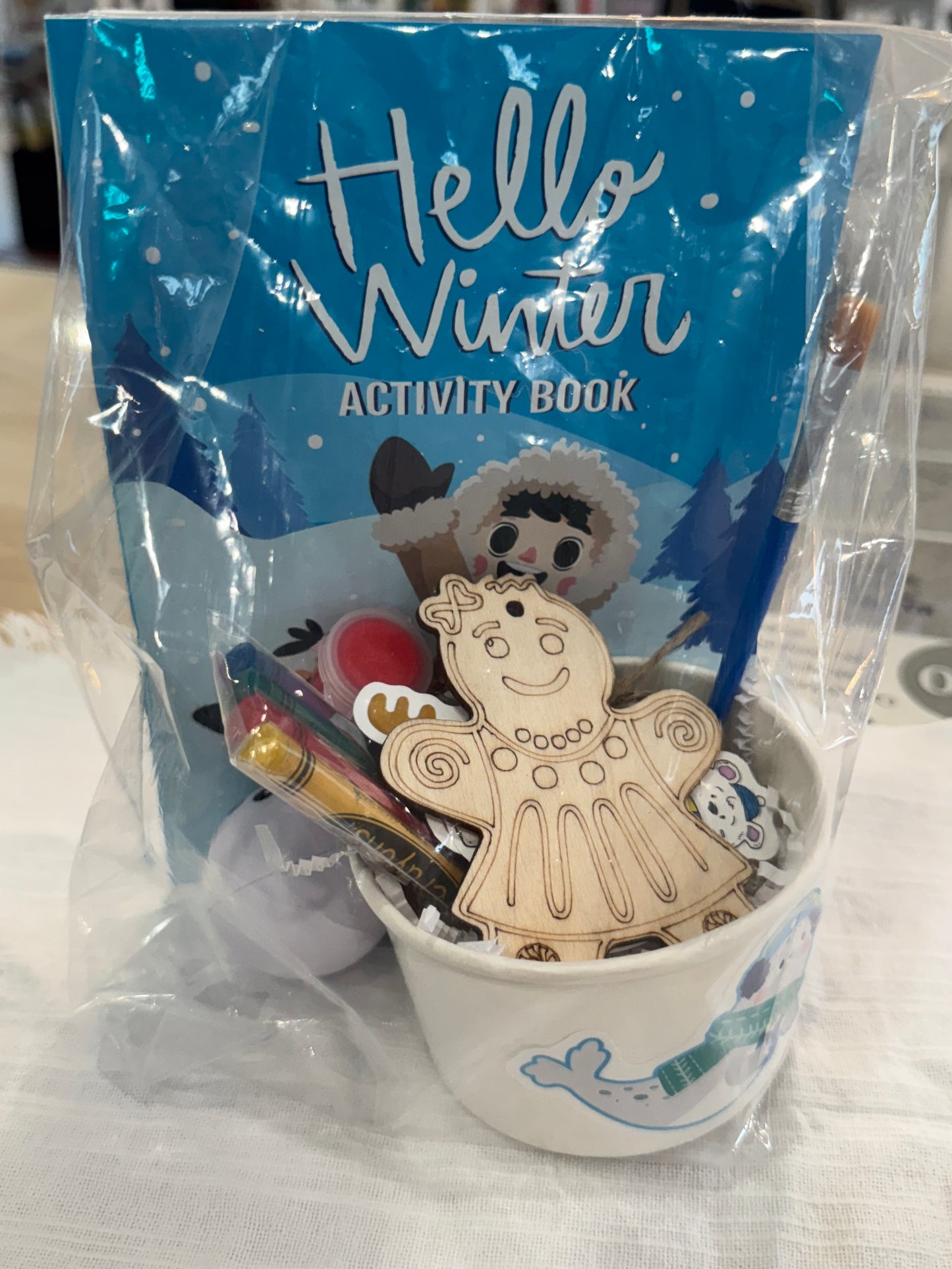 Kid's Winter Busy Basket