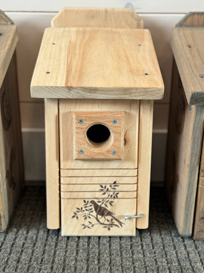 Handmade Bluebird House