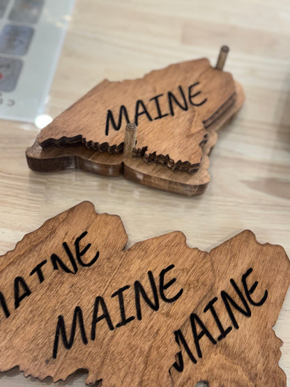 Handmade Maine Coaster Set (6)
