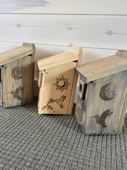 Handmade Bluebird House
