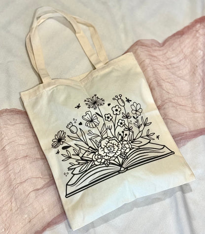 Book Lovers Canvas Bag