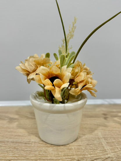 Faux Fall Flowers