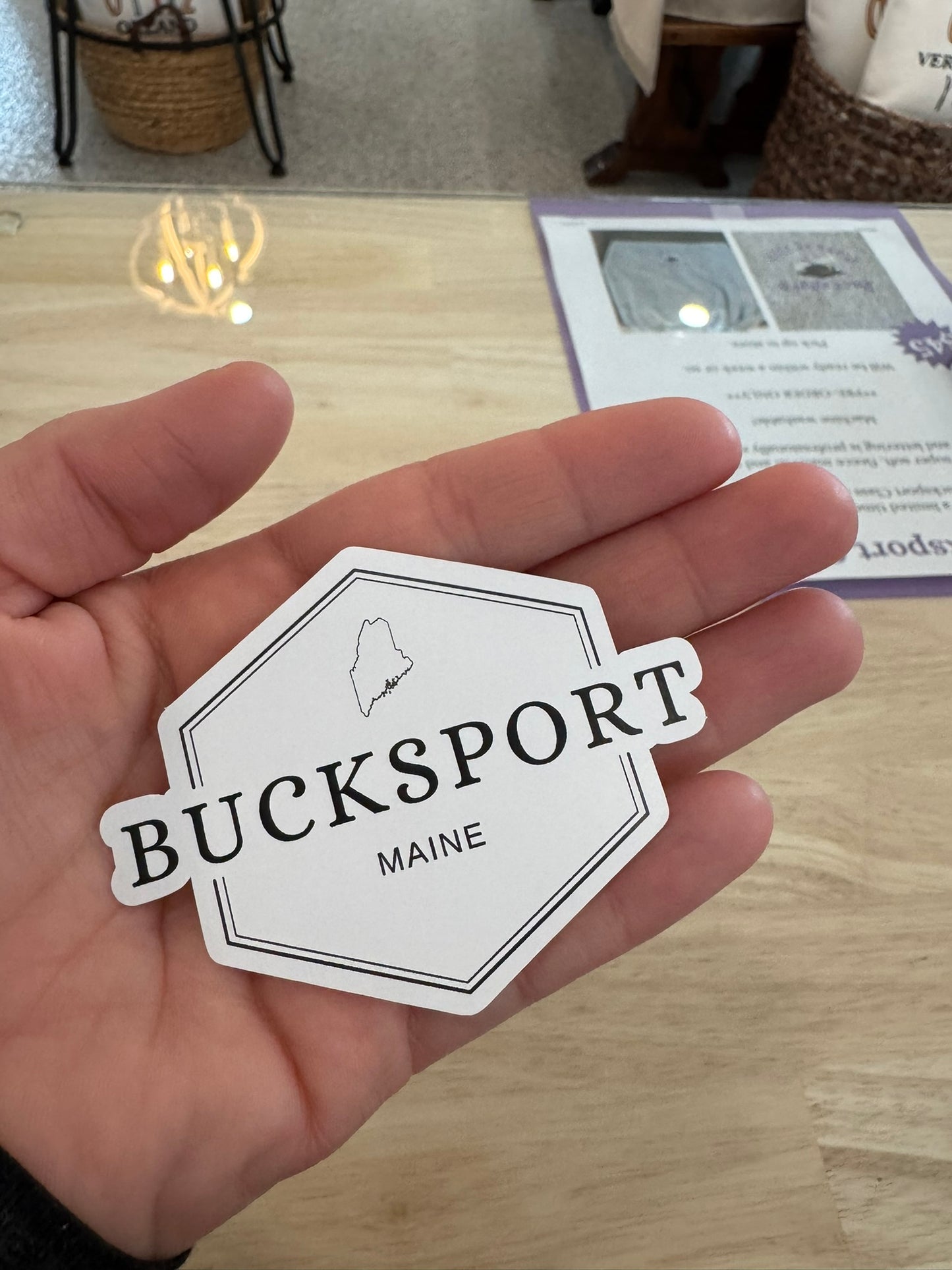 Bucksport Sticker
