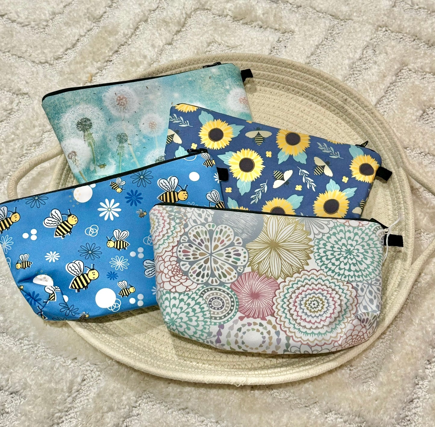 Printed Zippered Bags