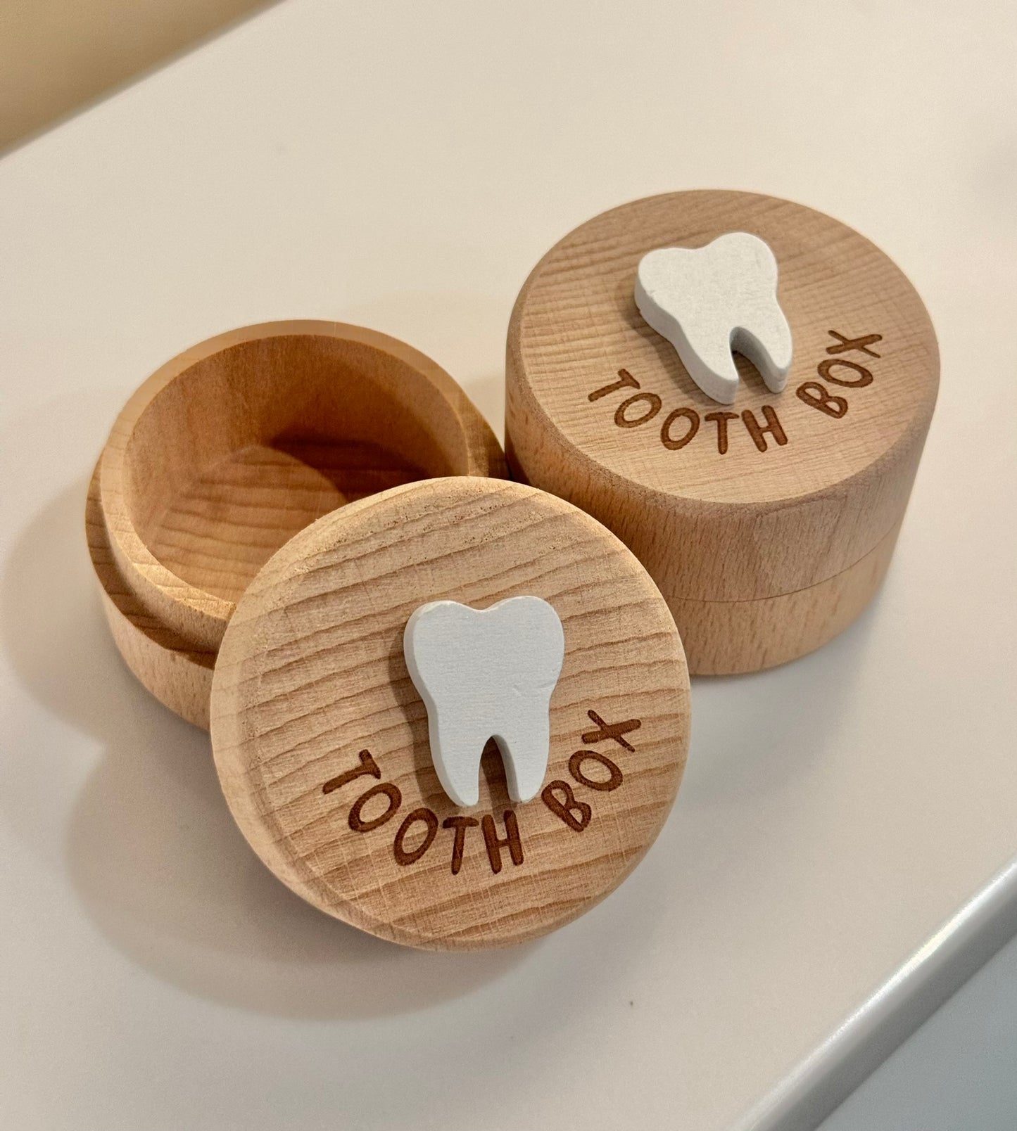 Wooden Tooth Fairy Box