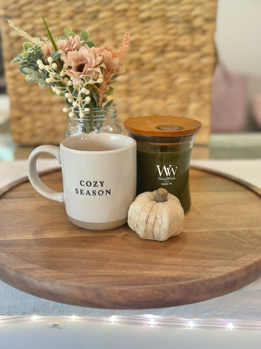 Round Serving Board
