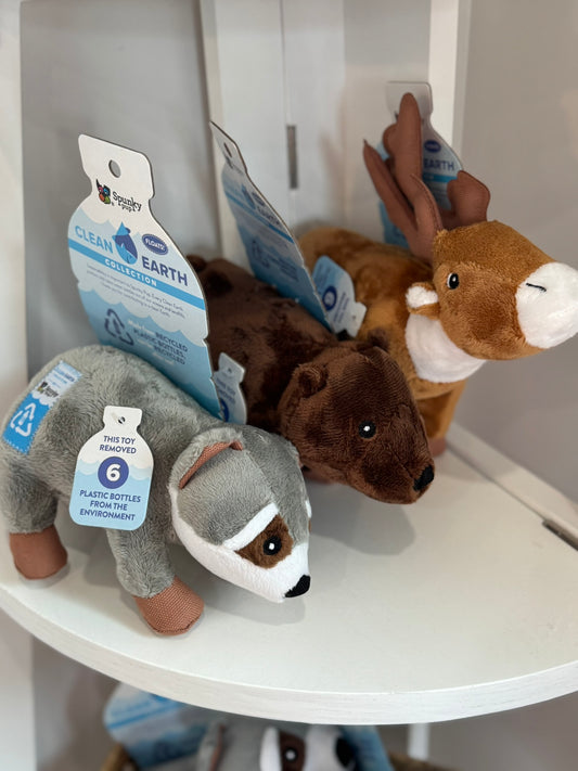 Clean Earth Recycled Plush Toys - 100% Sustainable