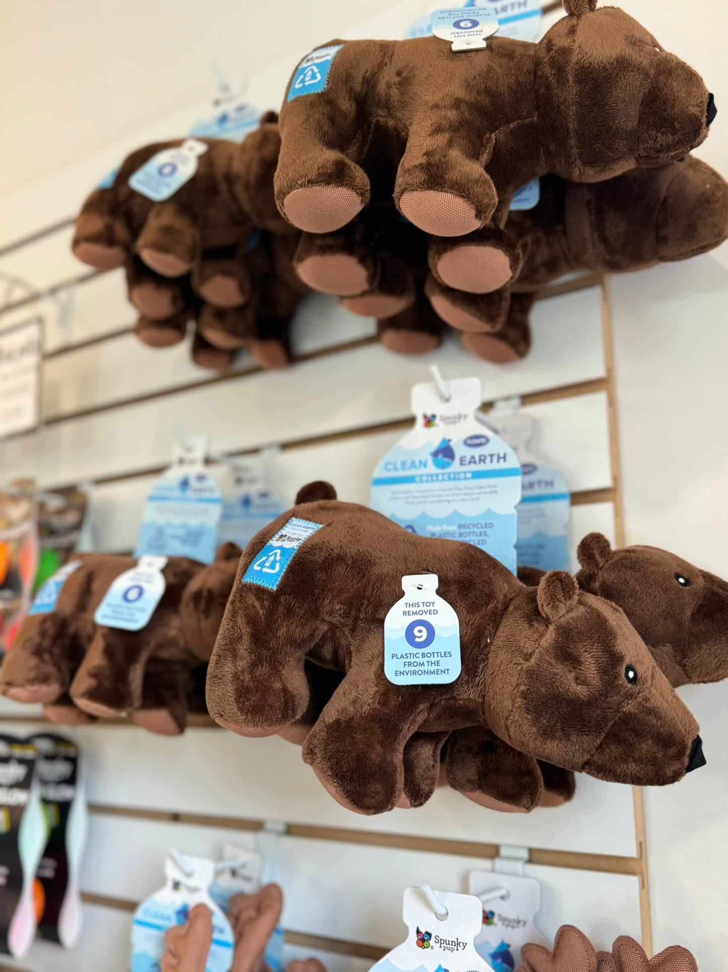 Clean Earth Recycled Plush Toys - 100% Sustainable