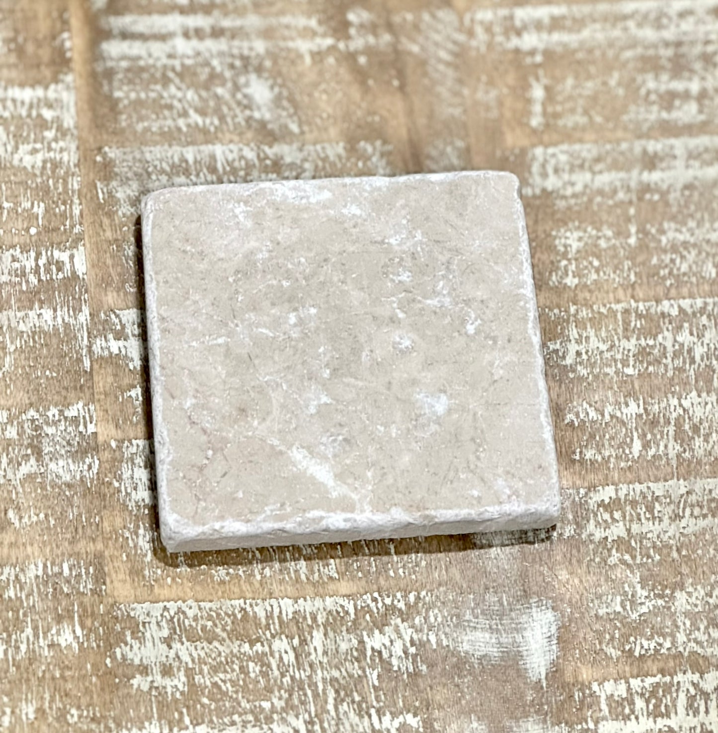 Travertine Coasters- Set of 2