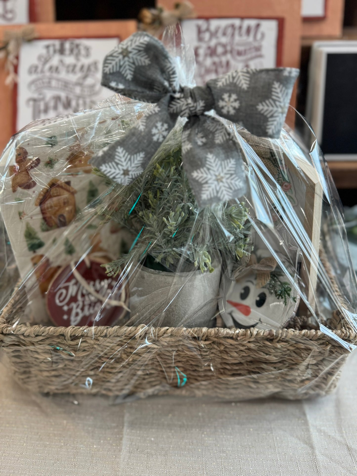 Holiday Home Gift Basket