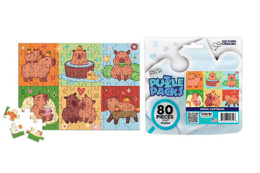 Puzzle Packs - Capybara Mini Puzzle