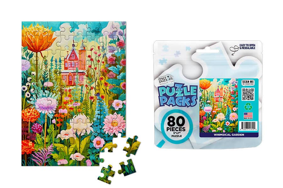 Puzzle Packs - Whimsical Garden Mini Puzzle