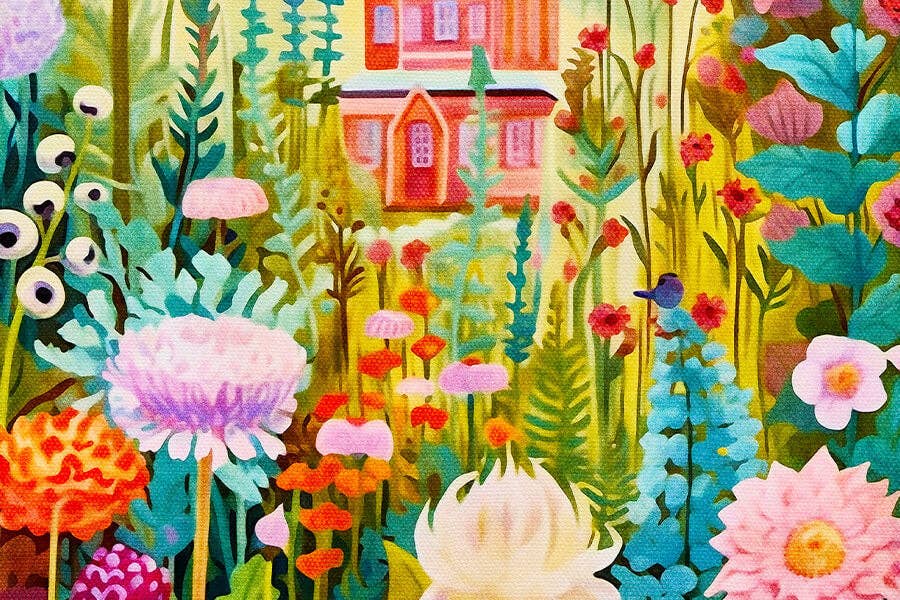 Puzzle Packs - Whimsical Garden Mini Puzzle