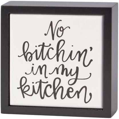 My Kitchen Box Sign Mini