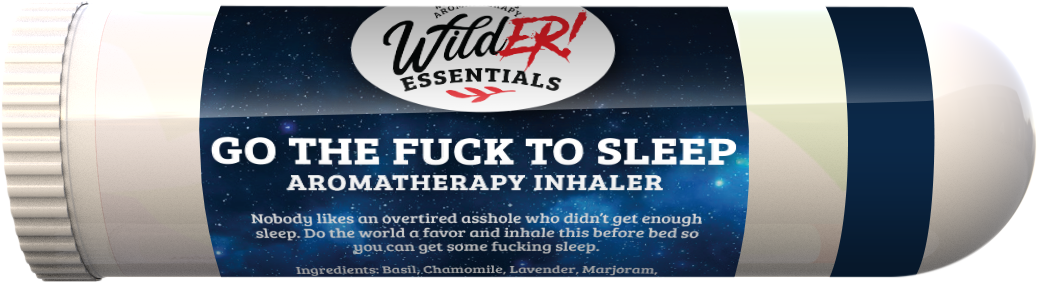 Go The Fuck To Sleep Aromatherapy Inhalers