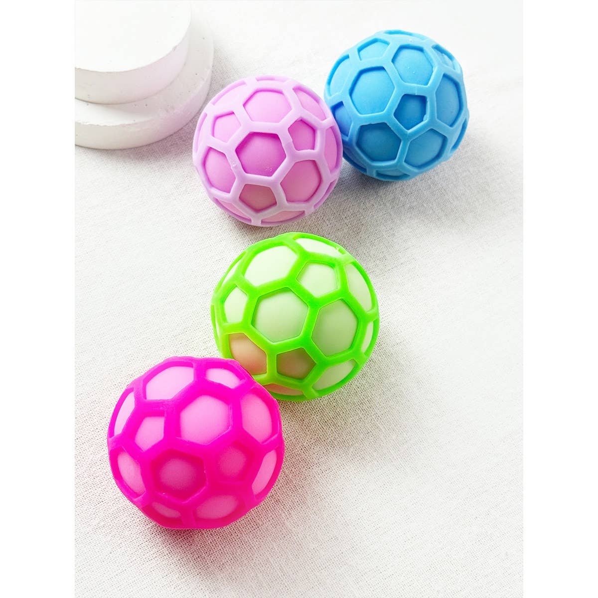 Hexaball Stress Squishy Toy