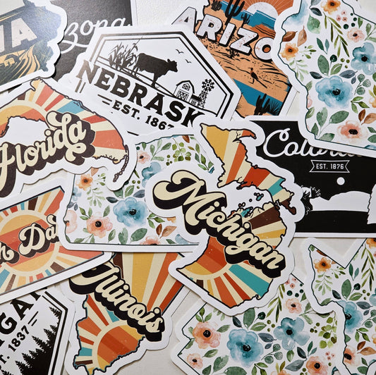 Small Maine Sticker