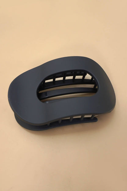 Oval Flat Hair Clip- Wide
