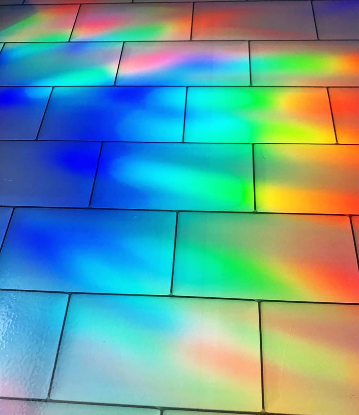 Cat Suncatcher Window Cling: Silver Chrome