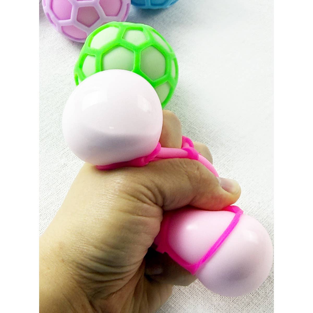 Hexaball Stress Squishy Toy