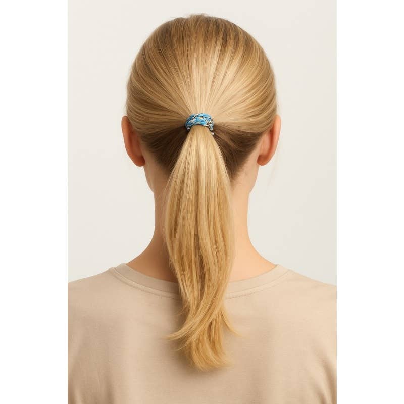 Boho Hair Tie Bracelets- 5pk