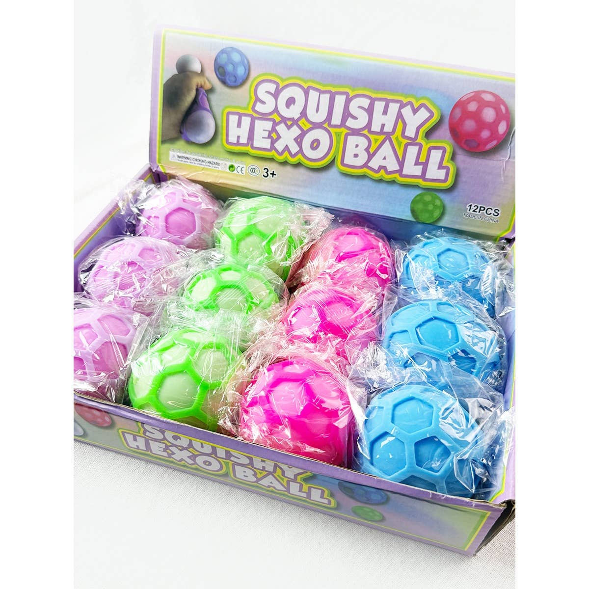 Hexaball Stress Squishy Toy