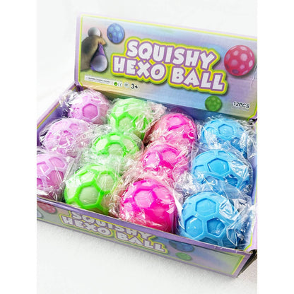 Hexaball Stress Squishy Toy
