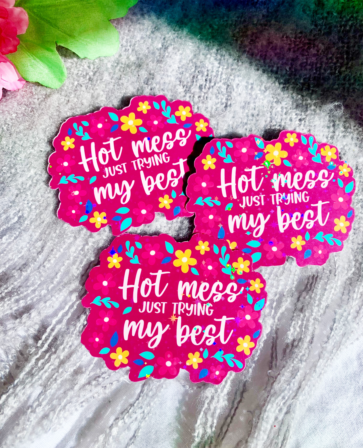 Hot Mess Sticker