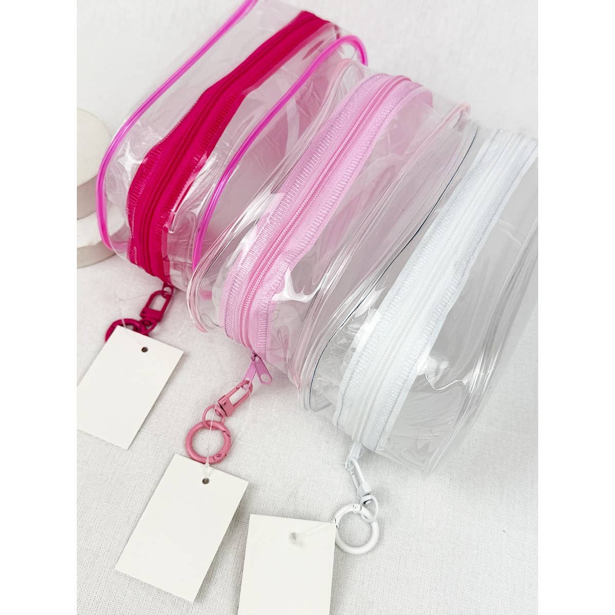 See Through Travel Cosmetic Pouch