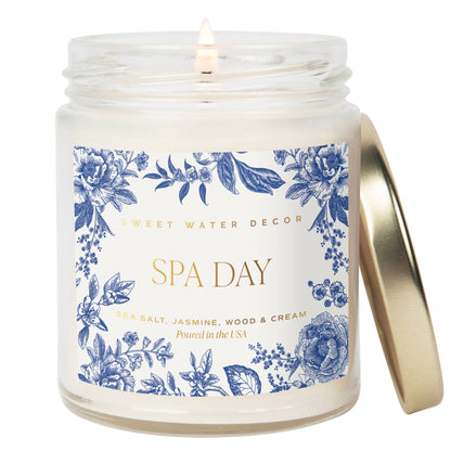 Spa Day 9 oz Soy Candle - Home Decor & Gifts