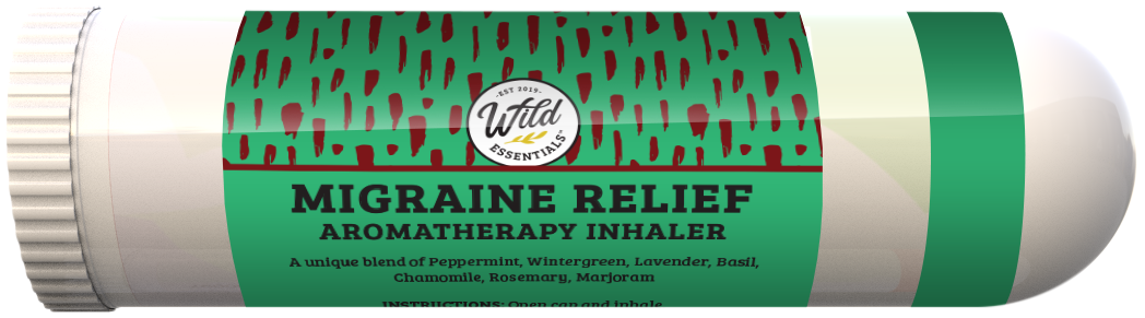 Wild Essentials - Migraine Relief Aromatherapy Inhalers w/ essential oils