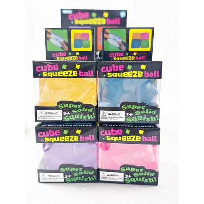 Viral Textured Diamond Cube Squishy Toy